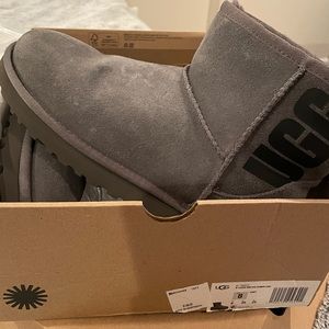 UGG classic mini logo boots